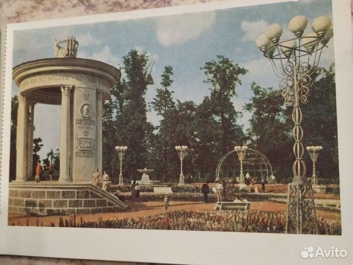 Набор открыток Виды Москвы 1956г