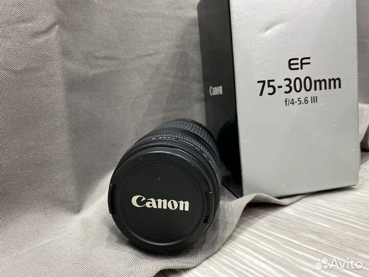 Объектив canon ef 75 300mm