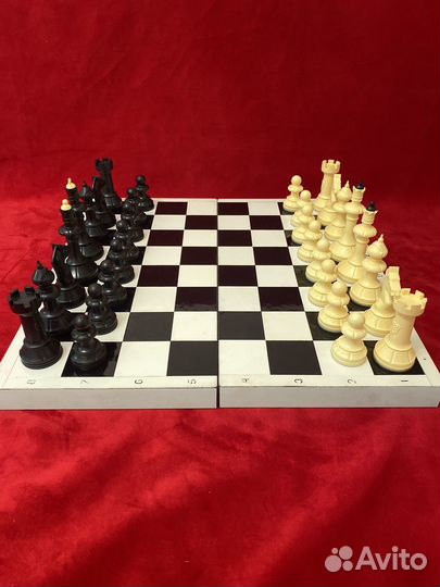 Шахматы СССР №162 крупные утяжеленные