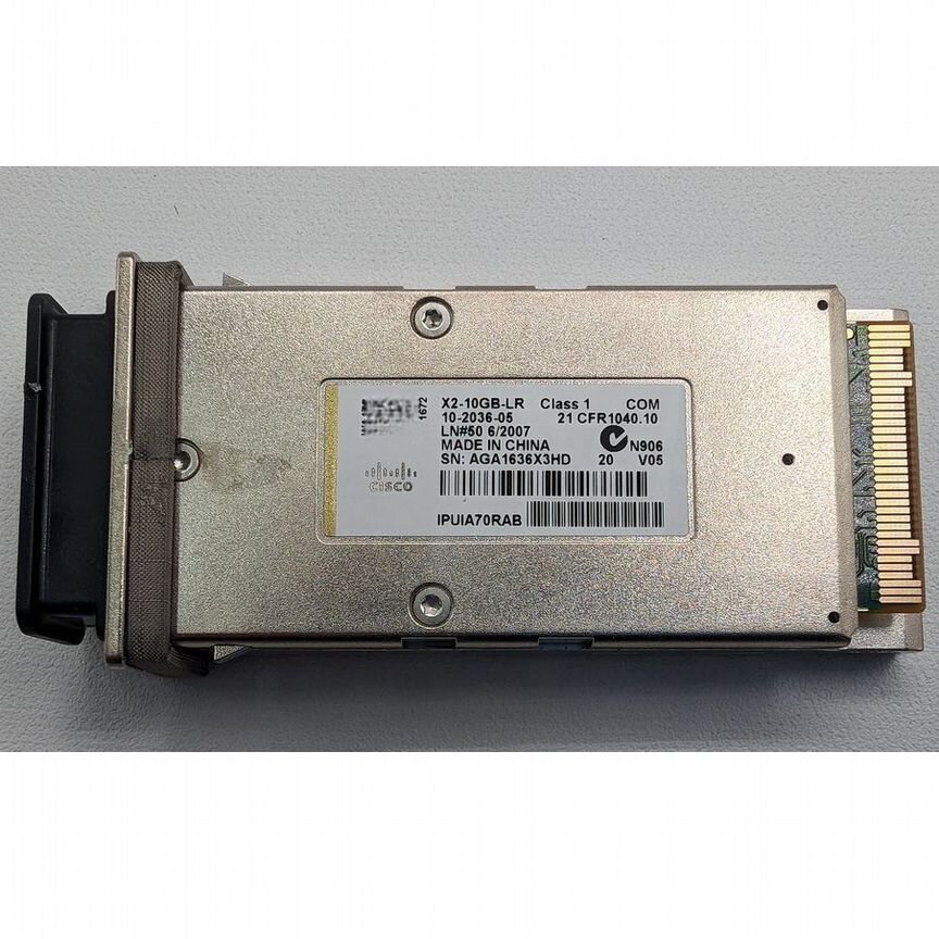[X2-10GB-LR] Модуль-Адаптер Cisco, Smf, 10 Gb, 10km
