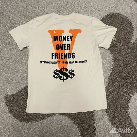 Футболка Vlone Money Over Friends