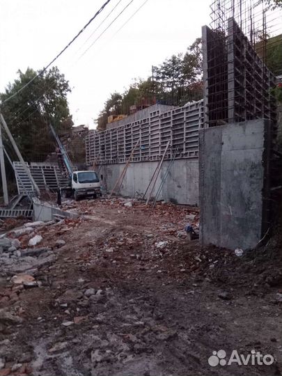 Бурение свай