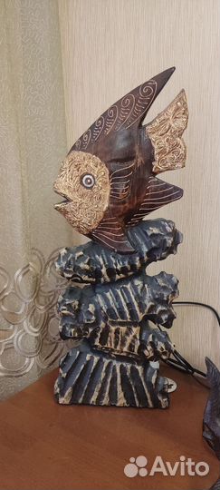 Рыба декор статуэтка