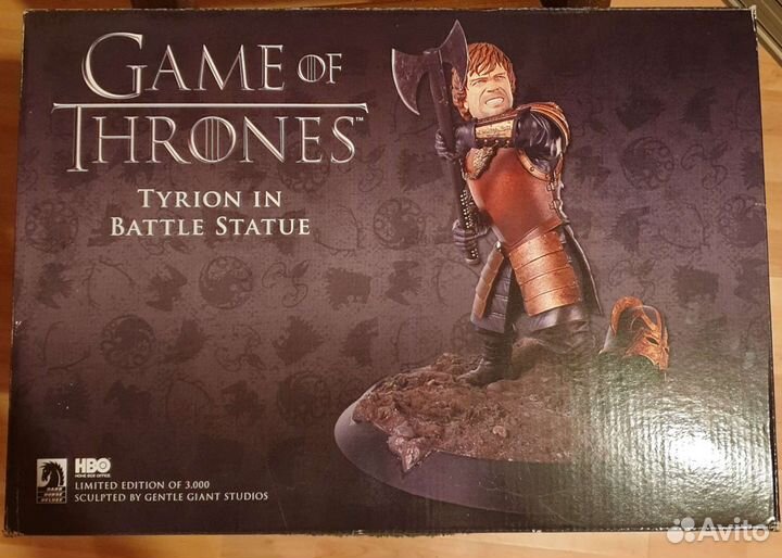 Game of Thrones Tyrion Lannister Statue Limited ed