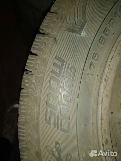 Зимние колеса r14 на ваз Лада Калина