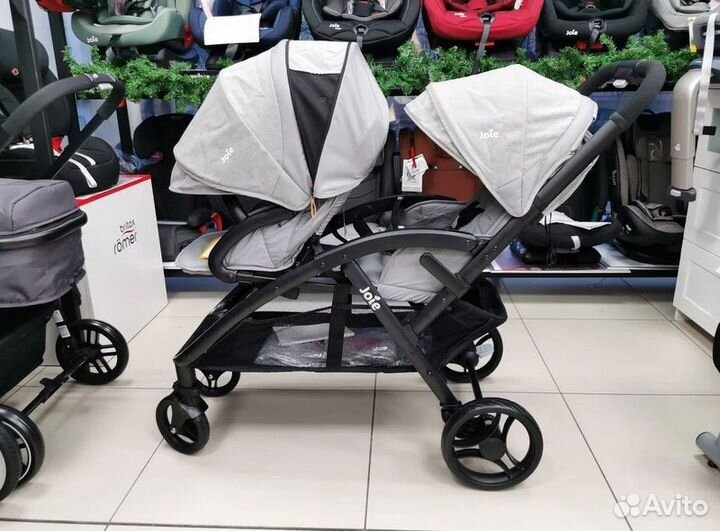 Прогулочная коляска для двойни Joie Evalite Duo