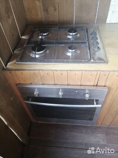 Газовый духовой шкаф + газовая варочная панель