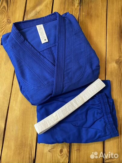 Кимоно новое для Дзюдо. 175см Синее