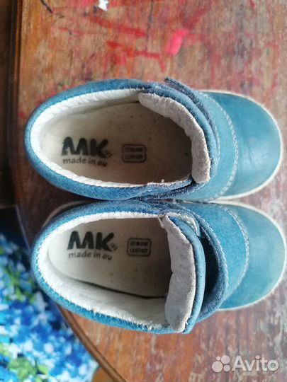 Ботинки на теплую осень/весну,размер 21