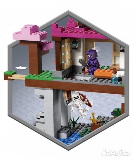 Новый Lego Minecraft 21183 оригинал Площадка