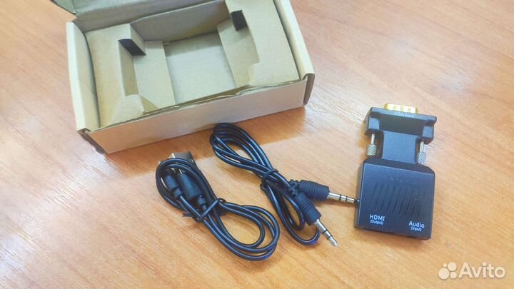 Переходник VGA на hdmi. конвертер vga2hdmi