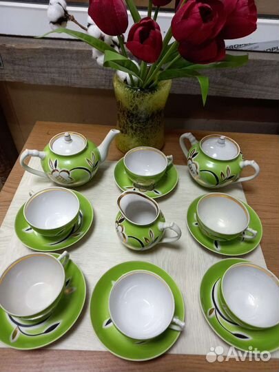 Чайный сервиз СССР Дулево
