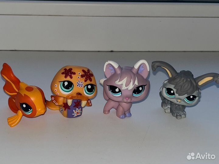 Littlest Pet Shop, лот, петшоп, лиса