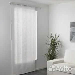 IKEA Yrla Panel Curtain, 60x300 cm, White