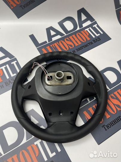 Руль Барс в коже для Лада Приора
