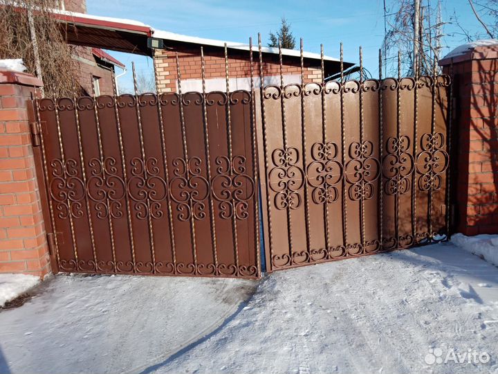 Железные ворота бу