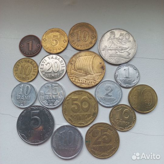Монеты латвии эстонии украина