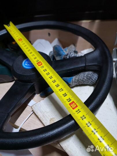 Руль, штурвал для лодки