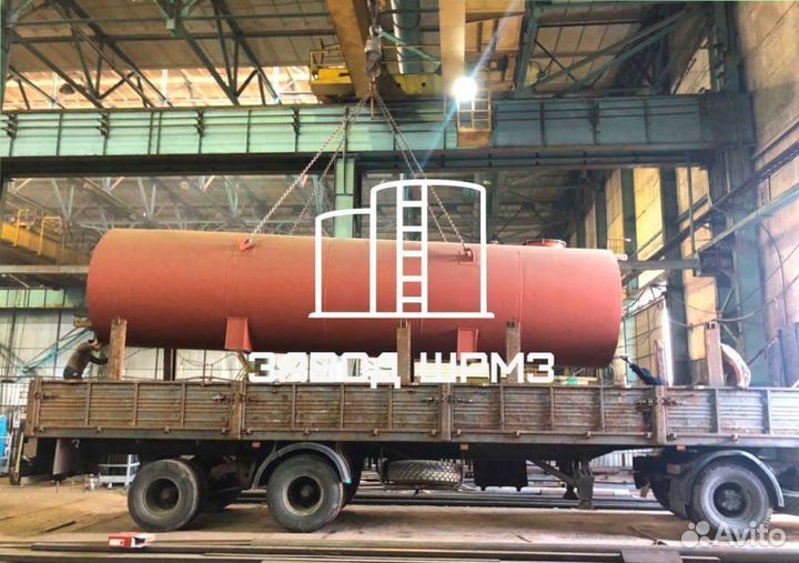 Металлический резервуар ргс-80, новый