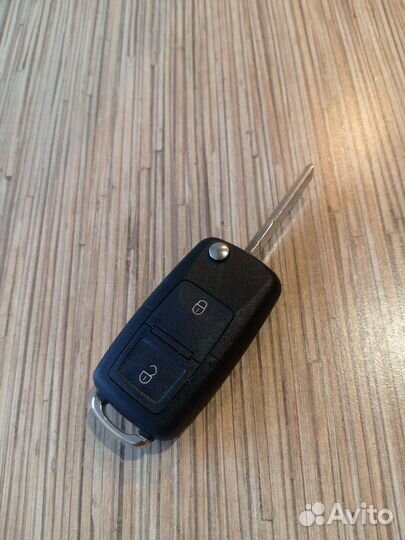 Ключ выкидной VW 434 MHz с платой 1j0959753ag