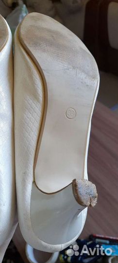 Свадебные туфли 39