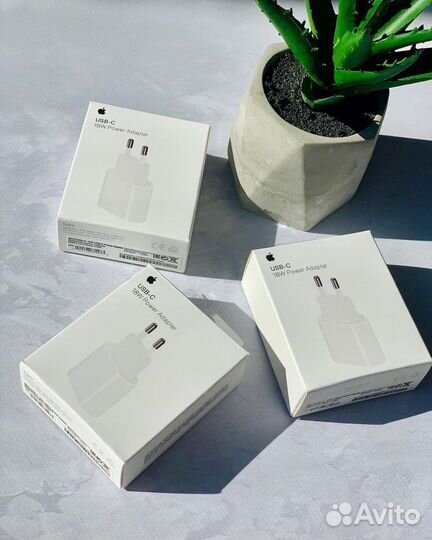Зарядка на iPhone 20W / Блоки / Кабеля / Адаптер