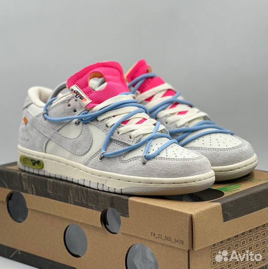 Кроссовки Nike Dunk Low Off-White