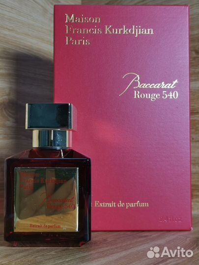 Духи женские баккарат baccarat rouge 540 extrait