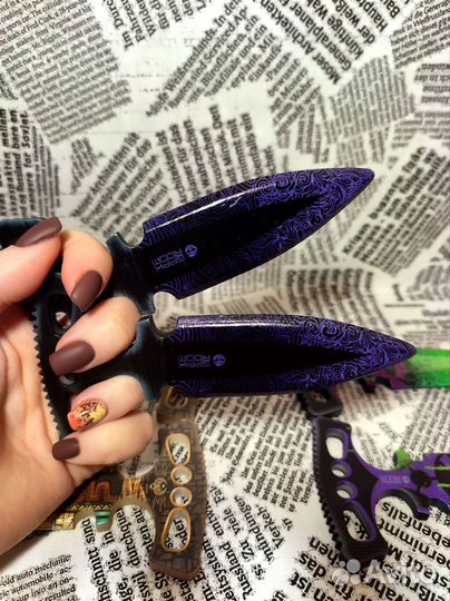 Тычковые парные игрушечные ножи из Standoff 2