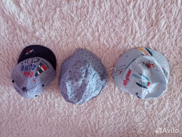 Кепка, панамки на малыша с 6 месяцев до 1.5 лет