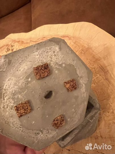 Бетонные горшки под суккуленты кактусы