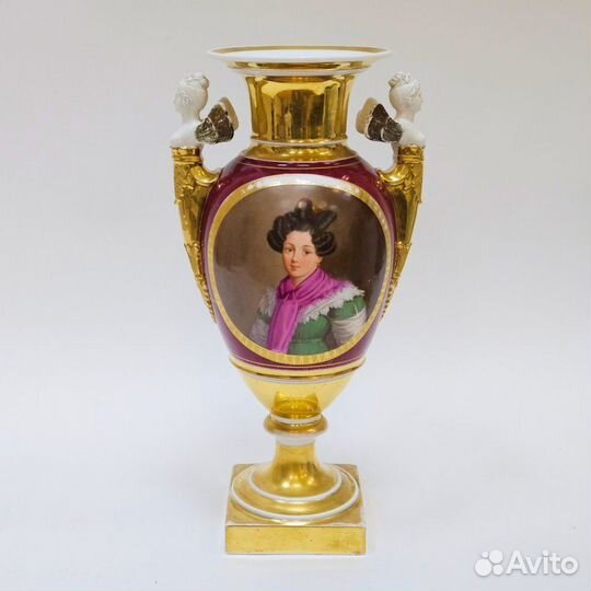 Ваза Ампир старый Париж No.7697