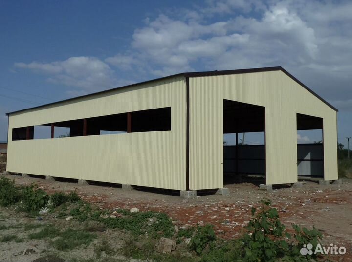 Быстровозводимые промышленные помещения под ключ