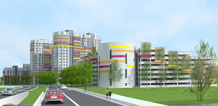 2-к. квартира, 62,3 м², 12/17 эт.