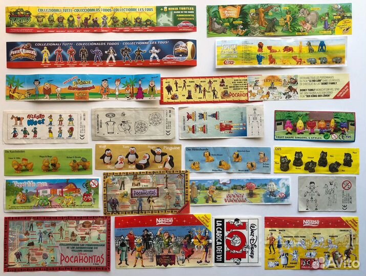 Игрушки чупа-чупс tambola nestle киндер 90-е и