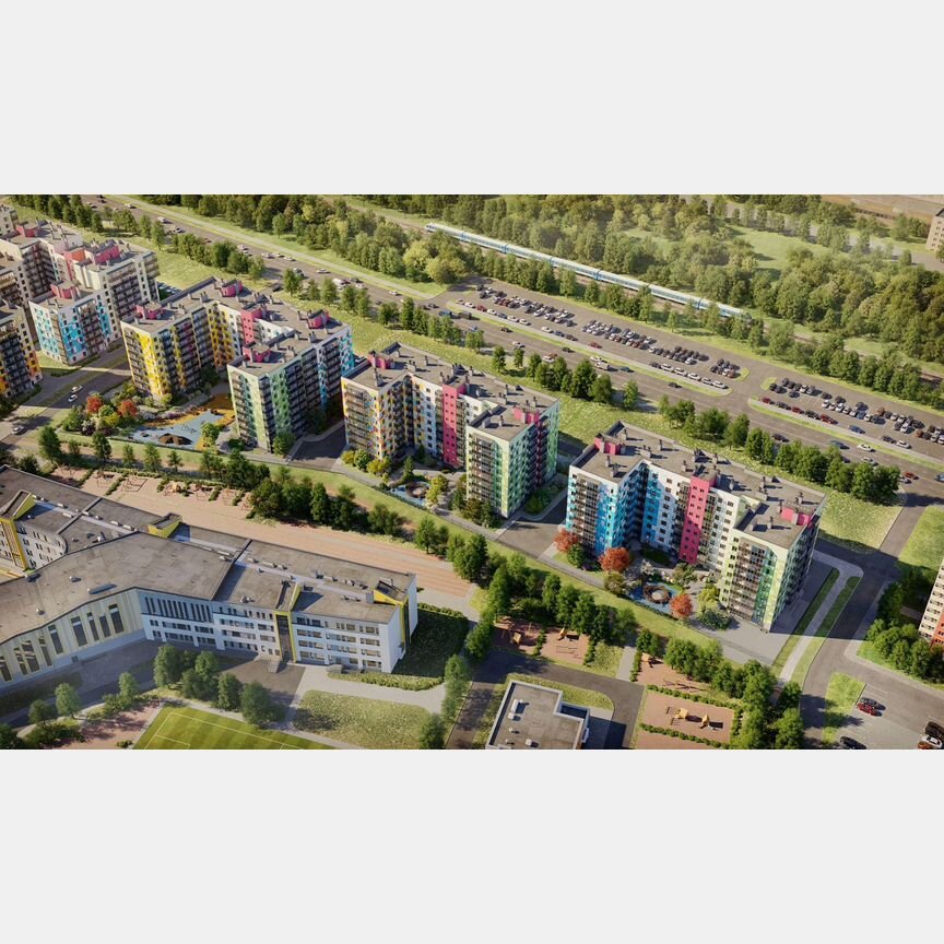 1-к. квартира, 27,1 м², 1/9 эт.