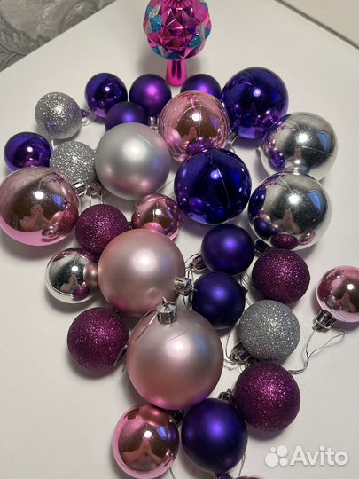 Набор елочных шаров
