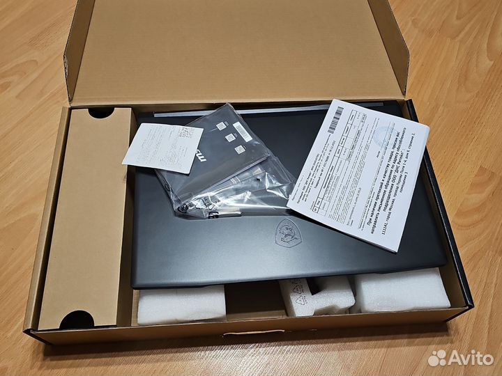 Игровой ноутбук msi katana, новый