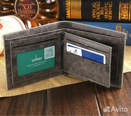 Бумажник партмоне мужское