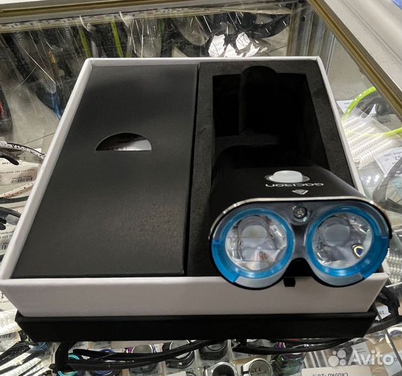 Фара gaciron 2000 + повербанк 6700 mAh USB IPX6 c