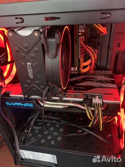 Игровой пк i7/RX570/32GB