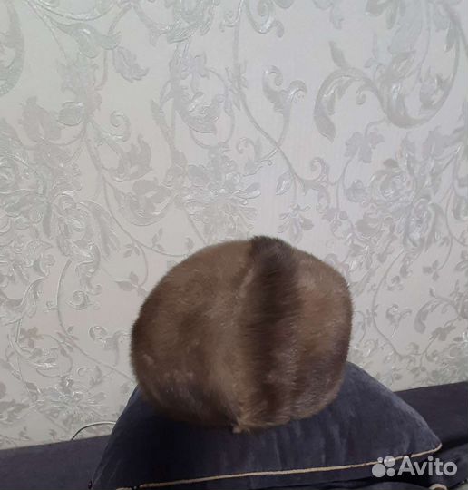 Шапка норковая женская