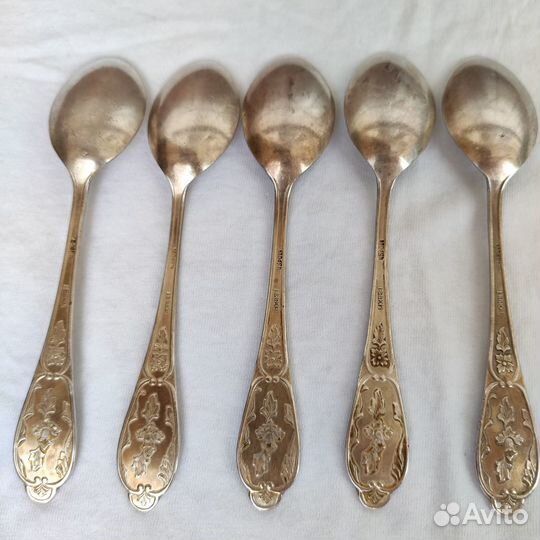 Мельхиоровые чайные ложки