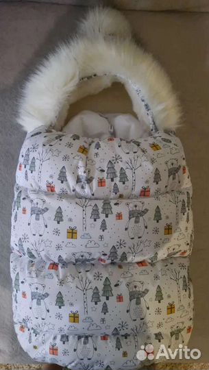 Конверт на выписку зимний