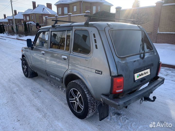 LADA 4x4 (Нива) 1.7 МТ, 2007, 165 000 км