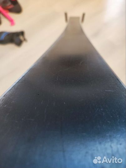 Горные лыжи Fischer fire RX + палки+чехол+сумка