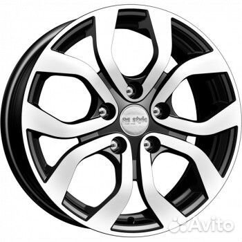 R16 5x114,3 6,5J ET45 D60,1 K&K кс704 (ZV 16 Lifan