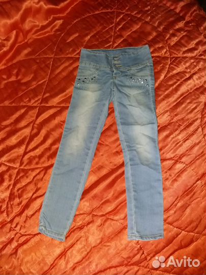 Разные брюки для девочки