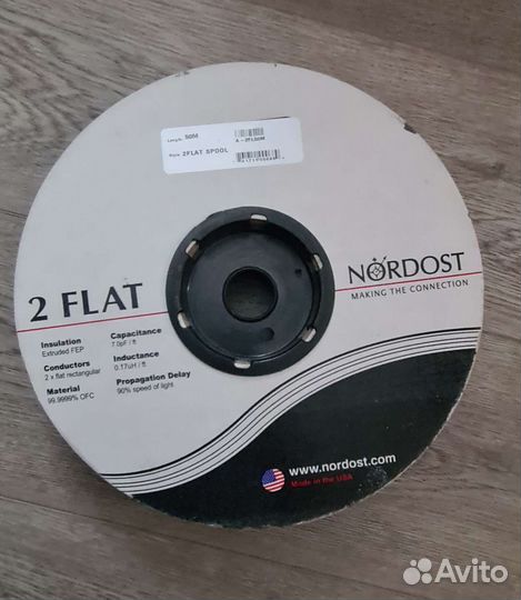 Кабель акустический Nordost 2 Flat