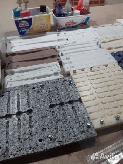 Формы для производства силиконовых приманок